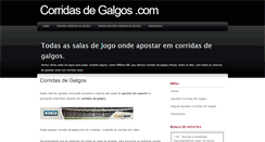 Desktop Screenshot of corridasdegalgos.com