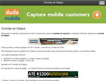 Tablet Screenshot of corridasdegalgos.com